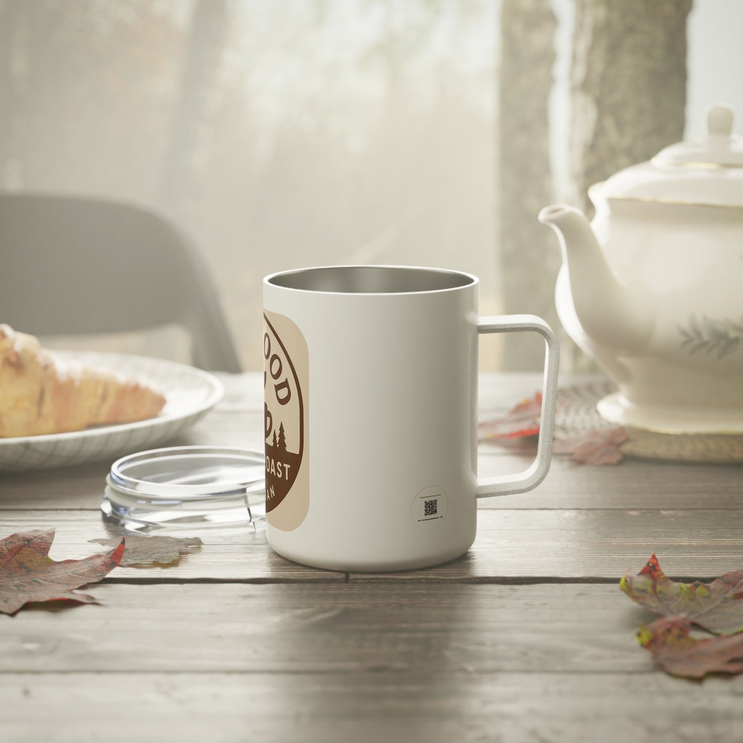Rustic Insulated Coffee Mug - Perfect for Nature Lovers