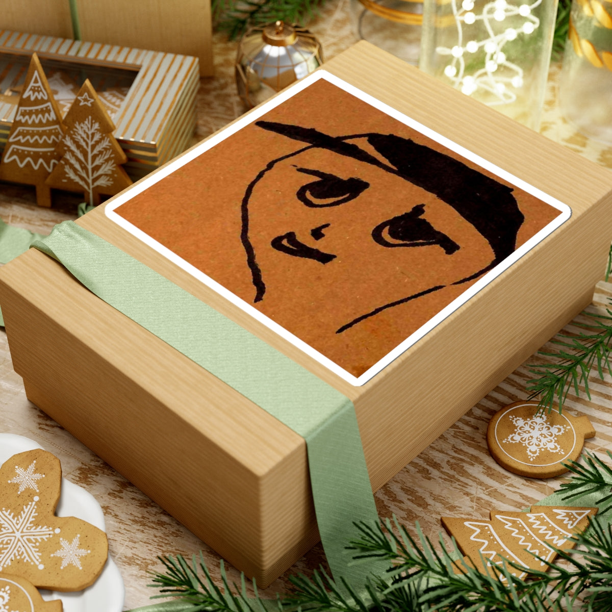 Im Grow Rick Kiss-Cut Stickers