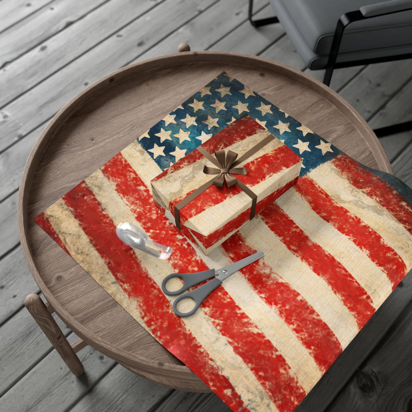 Patriotic Gift Wrap Papers for Holidays & Celebrations