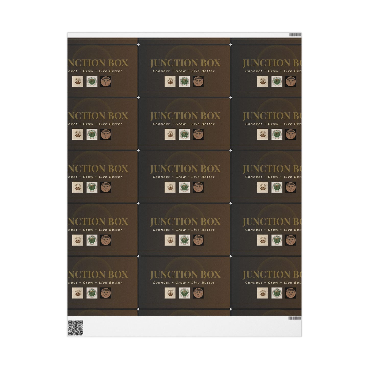 Elegant Patterned Wrapping Paper Roll - Perfect for Holiday Gifting and Special Occasions