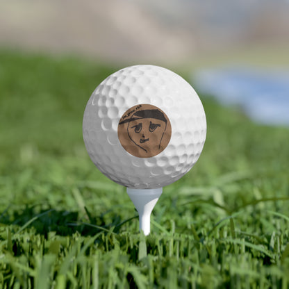 Golf Balls Set - Im Grow Rick Design, 6pcs