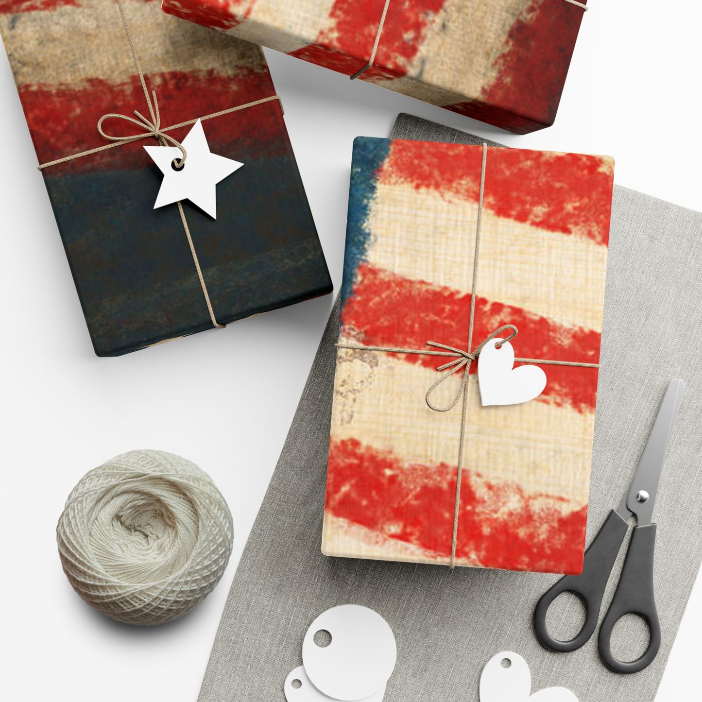 Patriotic Gift Wrap Papers for Holidays & Celebrations