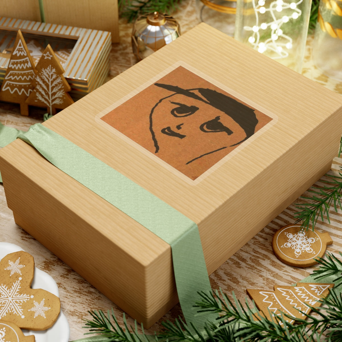 Im Grow Rick Kiss-Cut Stickers